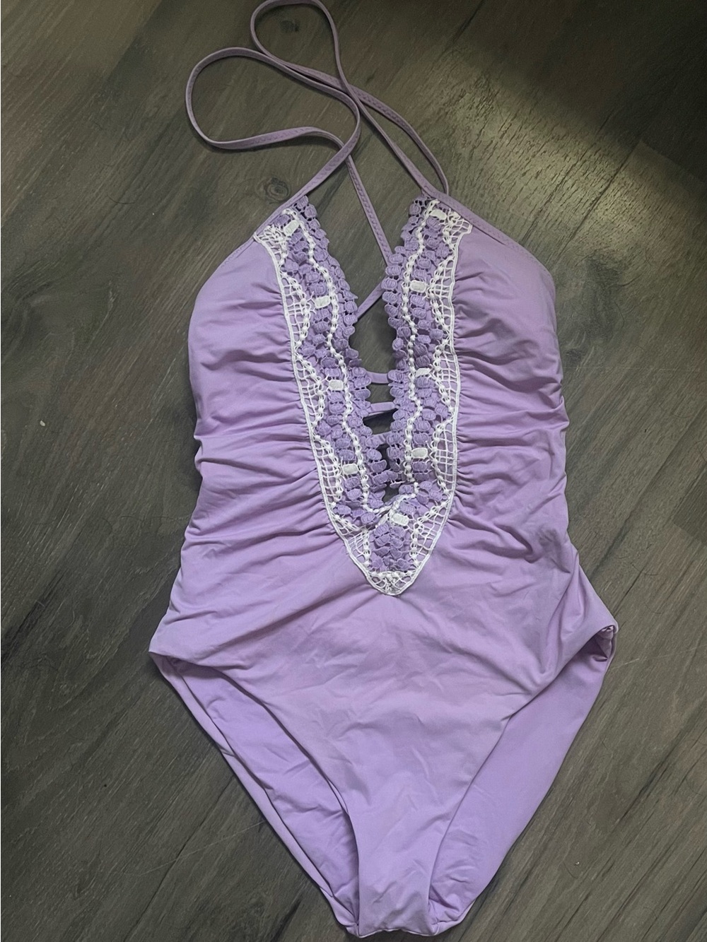 BECCA by Rebecca Virtue Delilah Plunge 
 One-Piece Swimsuit